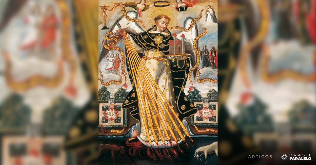 Santo Tomás de Aquino - Teorias, Filosofia e Biografia